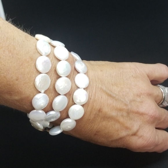 Mother of pearl bracelet - Picture 2 of 4